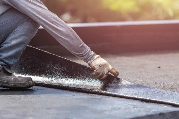 Professional Waterproofing technician working in Lansdowne, VA